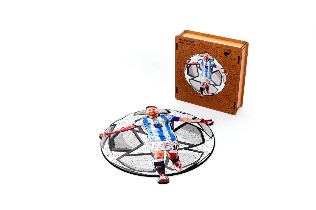 Lionel Messi puzzle - Golden Ball in the nomination for the best puzzle