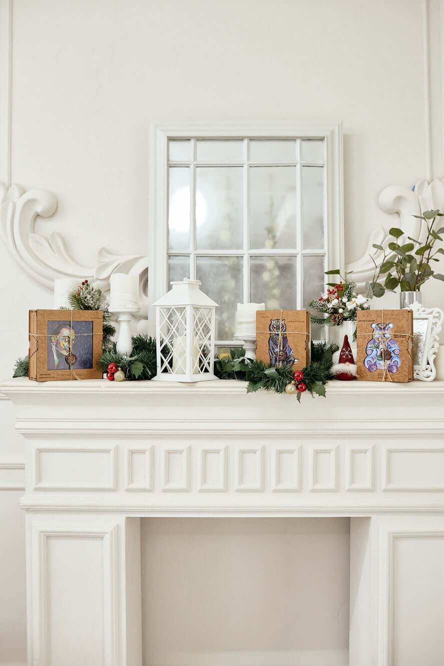wooden puzzles christmas gifts at home by active puzzles