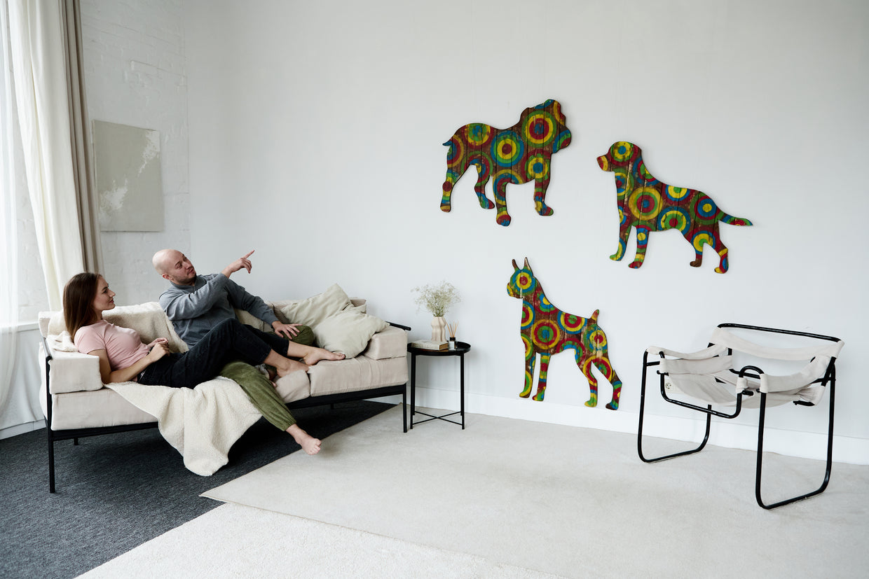 Dogs Decoration Wooden Puzzles