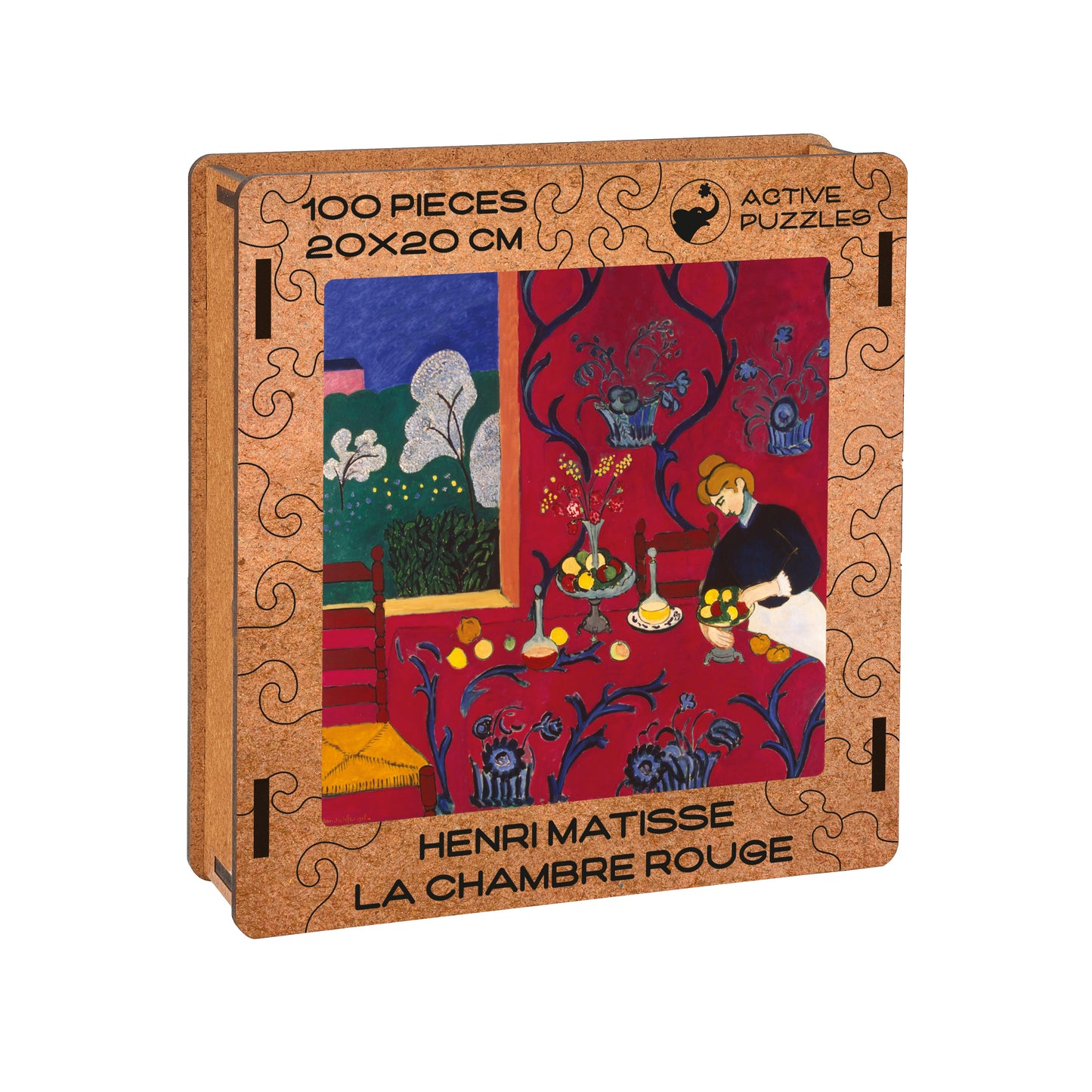 Henri Matisse - The Red Room - Wooden Puzzle Active Puzzles