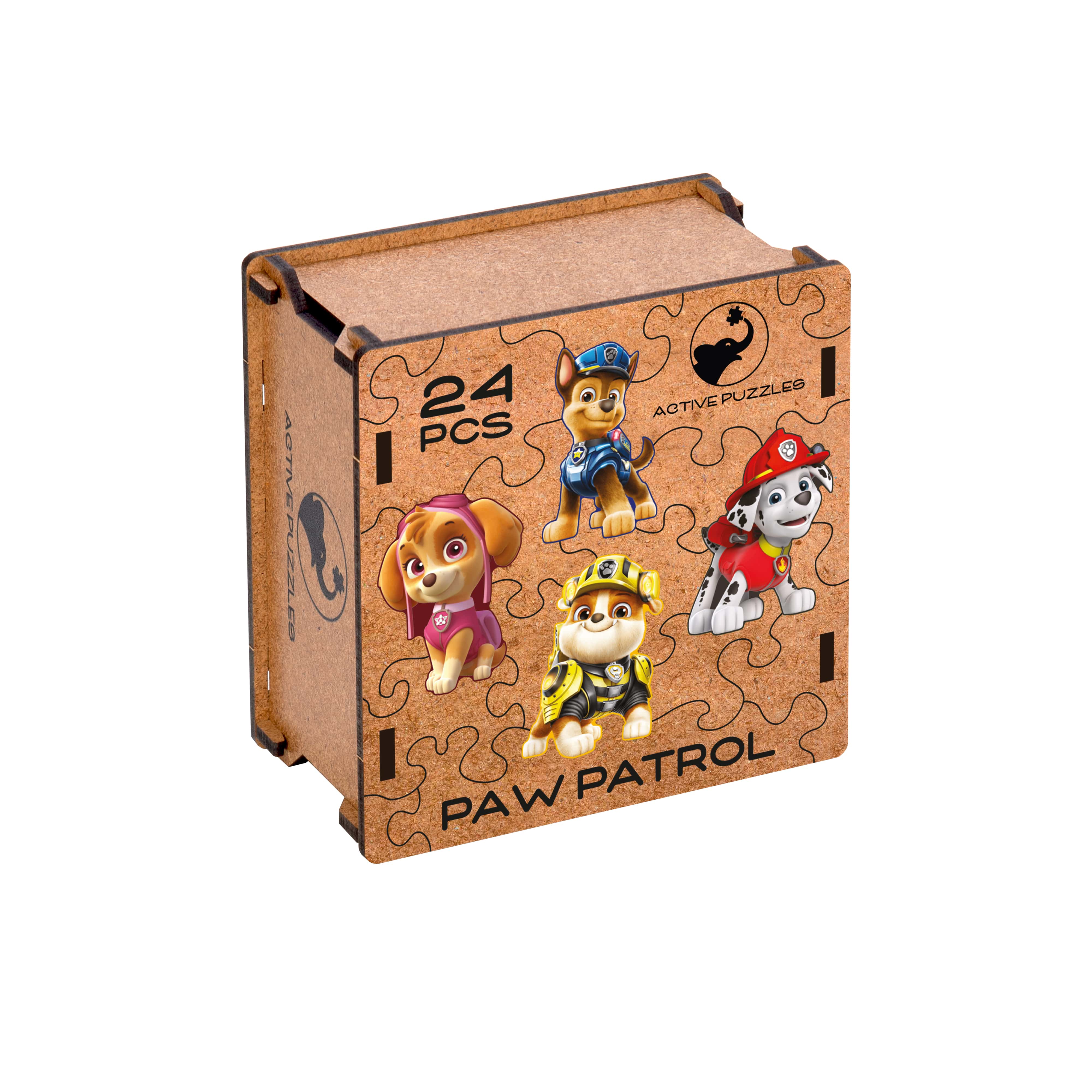 Paw Wooden Puzzle Patrol
