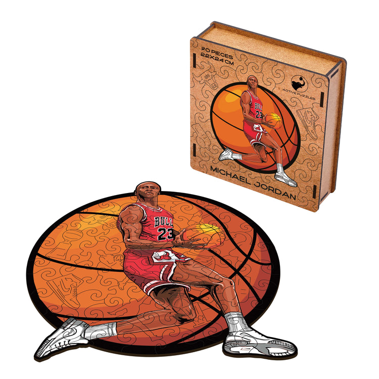 Basketball Player #23 Wooden Puzzle