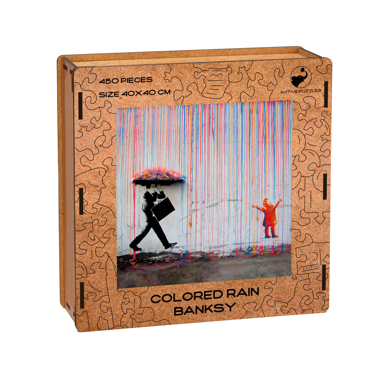 Pluie Colorée - Banksy