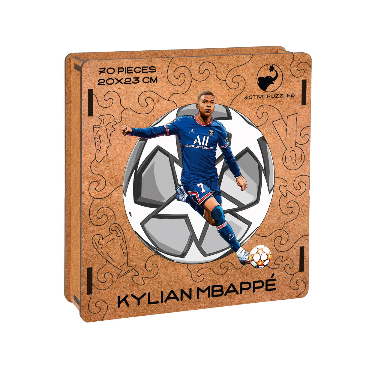 Puzzle de Estrella de Fútbol Francés Rompecabezas premium de