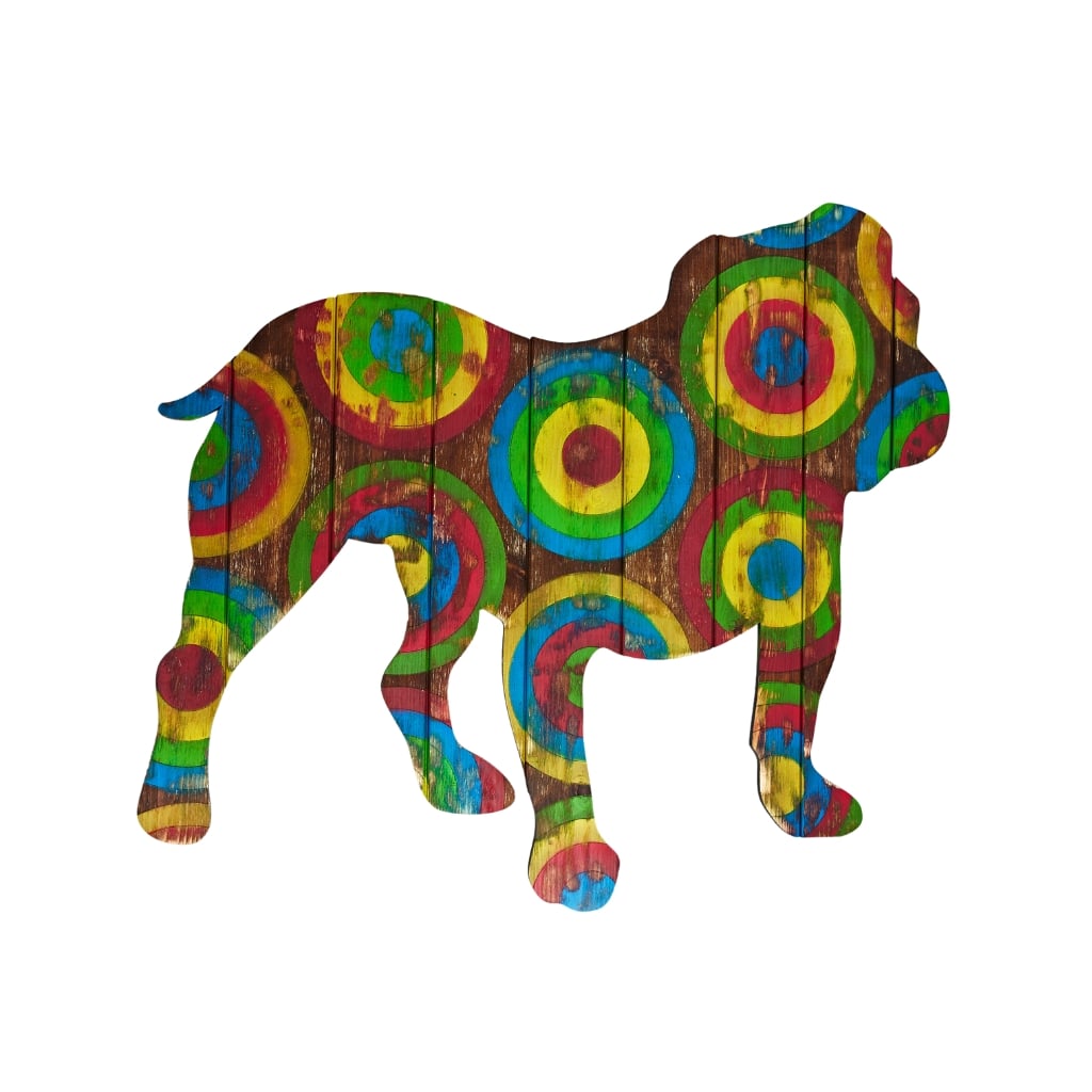 Bulldog Wooden Puzzle | Dog Wooden Puzzles Active Puzzles