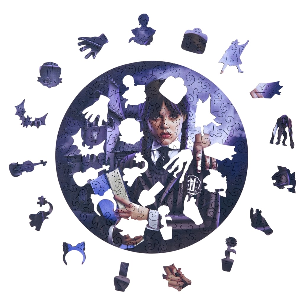 Wednesday Wooden Puzzle | Best Wooden Puzzle Active Puzzles