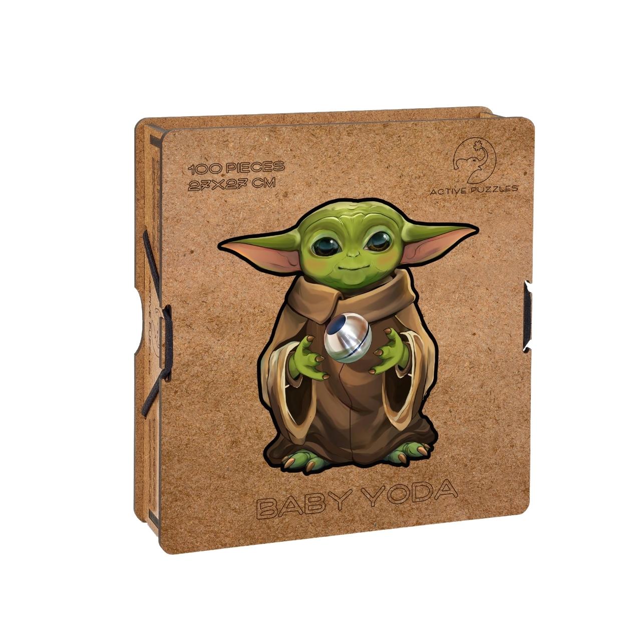 Baby Yoda Wooden Puzzle | Baby Yoda Jigsaw Puzzle