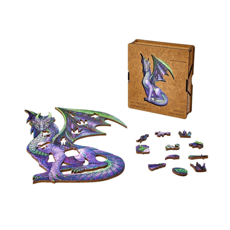 Dragon Wooden Puzzle detailed view