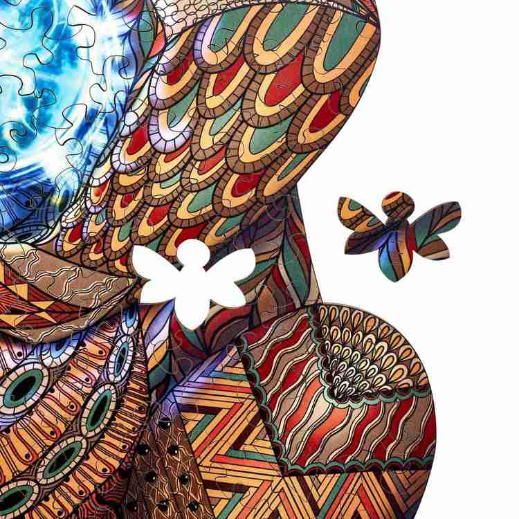 Bear Wooden Puzzle Active Puzzles