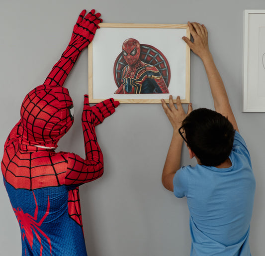 Looking for an idea for organizing a child's birthday party? How about Spider Man puzzle?