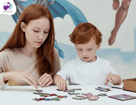 wooden puzzle for kids