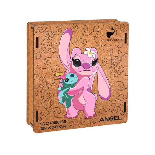 Angel Wooden Puzzle Active Puzzles