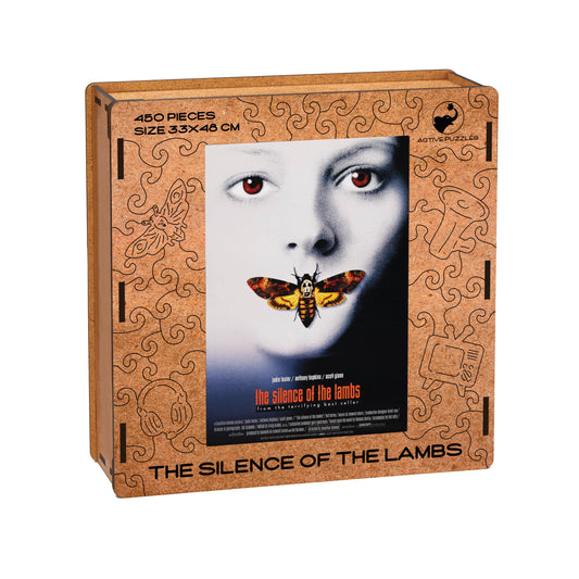 The Silence of the Lambs Film Poster Wooden Puzzle