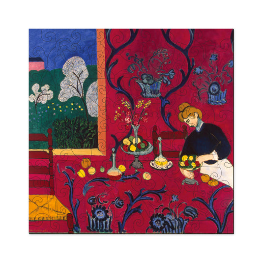 Henri Matisse La Habitación Roja Puzzle de Madera
