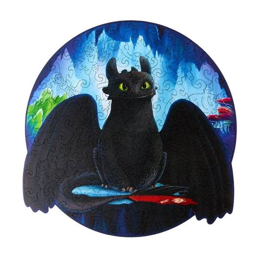 Toothless Wooden Puzzle