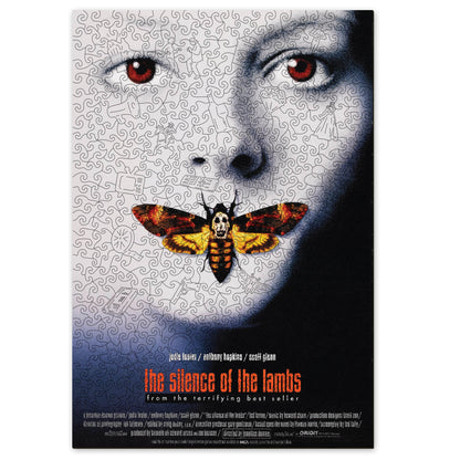 The Silence of the Lambs Film Poster Wooden Puzzle Active Puzzles