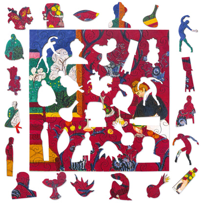 Henri Matisse - The Red Room - Wooden Puzzle Active Puzzles
