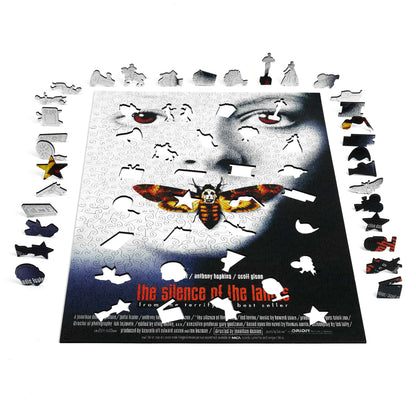 The Silence of the Lambs Film Poster Wooden Puzzle Active Puzzles