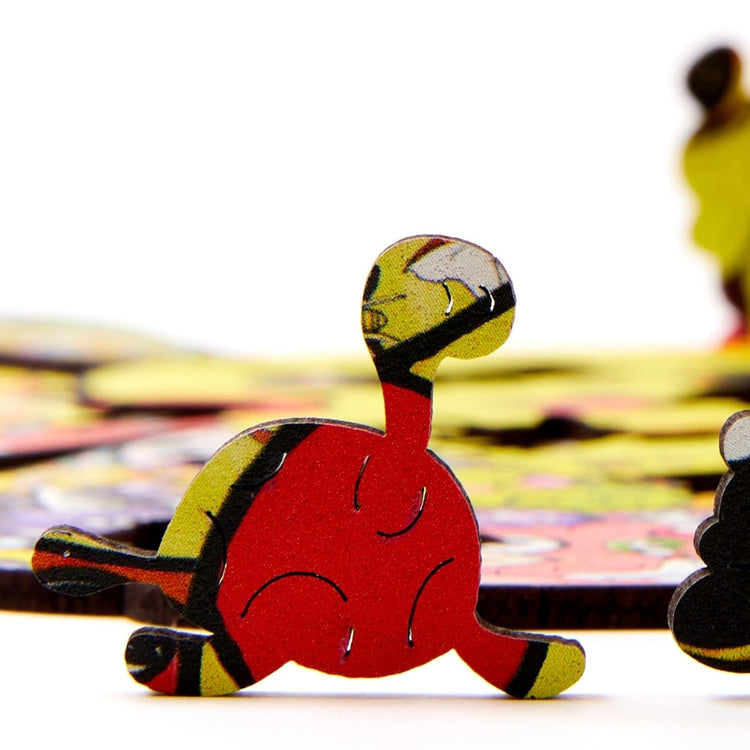 Pikachu | Puzzle en Bois pour enfants | 25 × 33 cm | 53 pièces