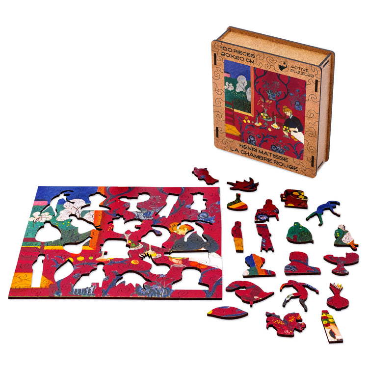 Henri Matisse - The Red Room - Wooden Puzzle