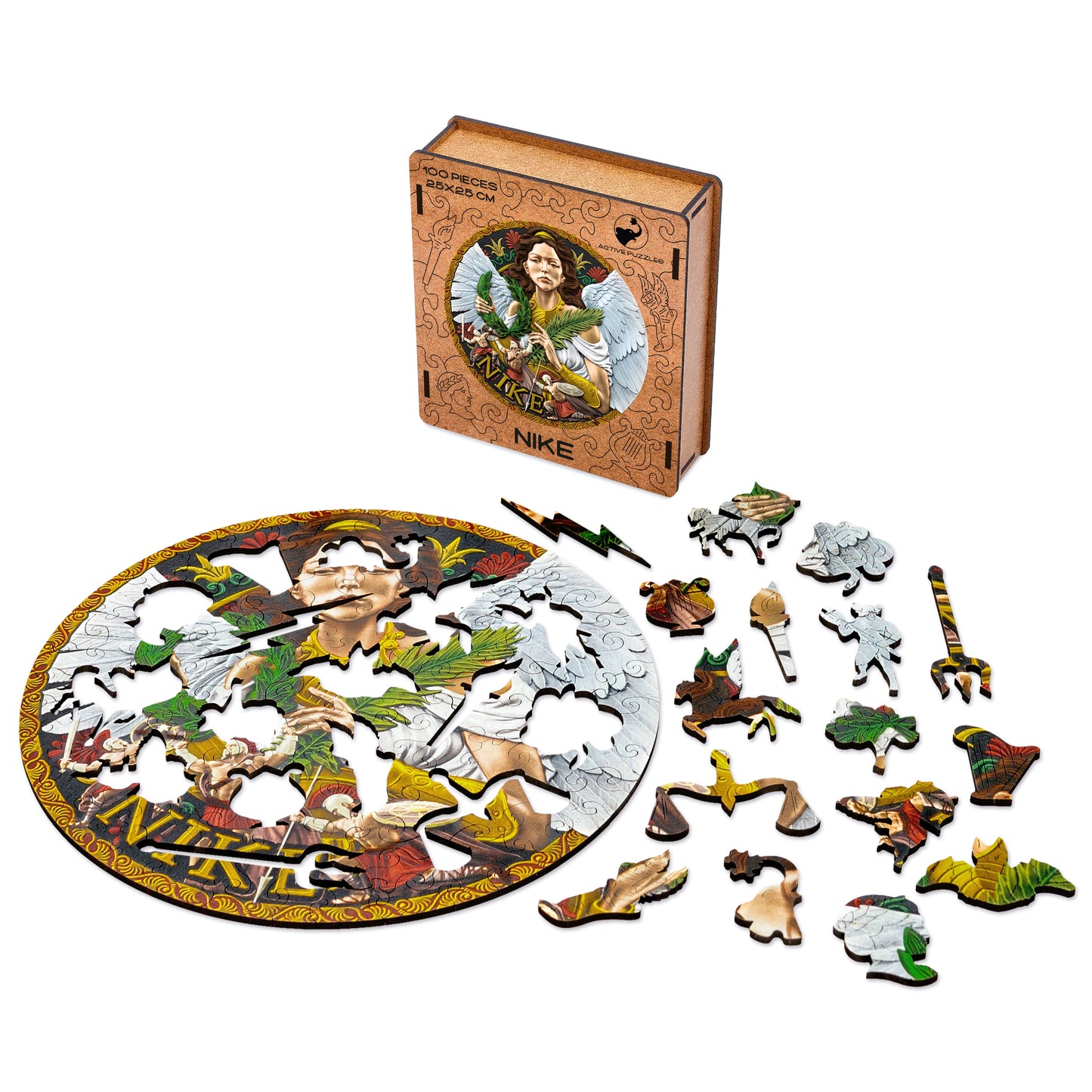 Nike, Goddess of Victory Wooden Puzzle Active Puzzles