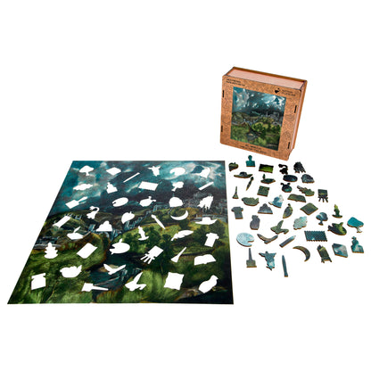 View of Toledo Wooden Puzzle Active Puzzles