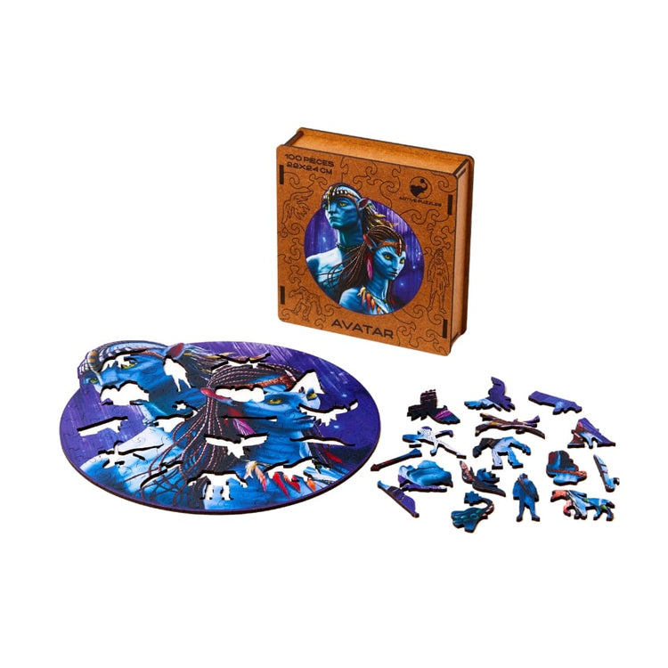 avatar wooden puzzle unboxing