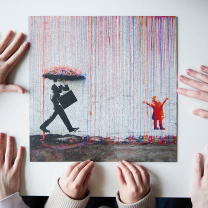 Colored Rain - Banksy