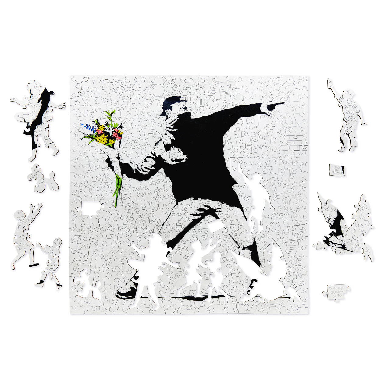 Lanceur de Fleurs - Banksy