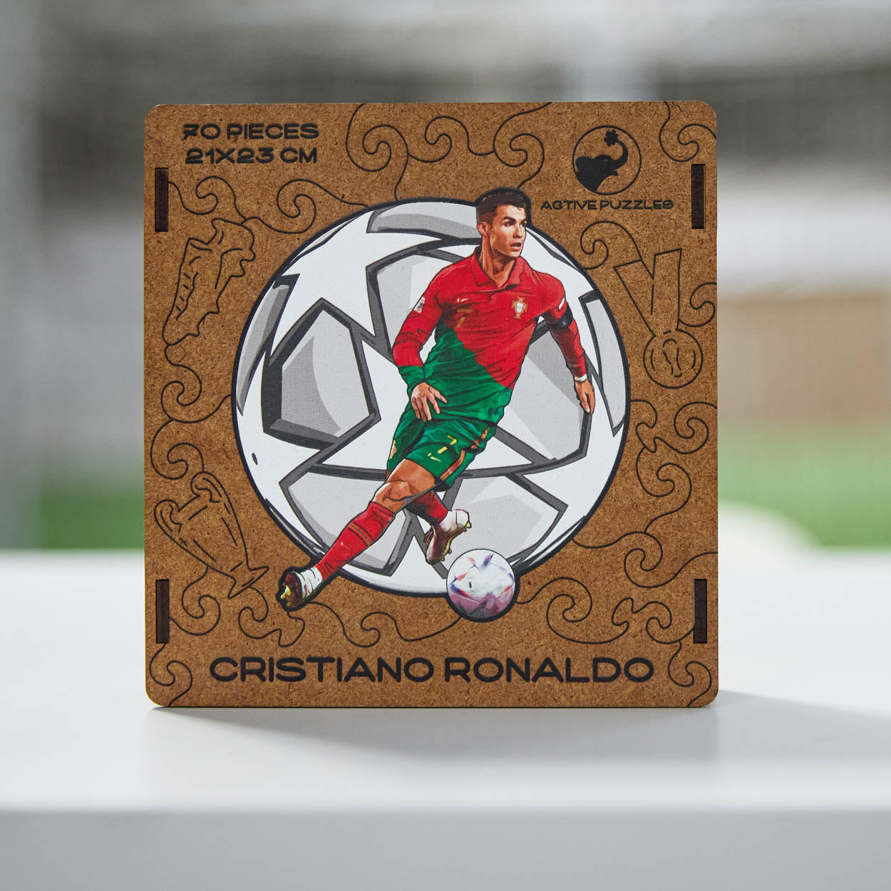 Estrella del fútbol Portugués