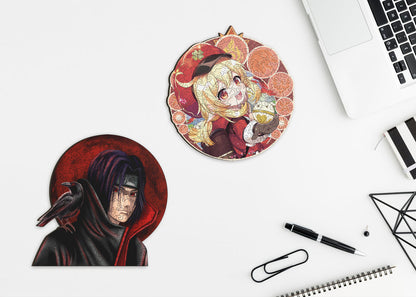 Anime Pack, Itachi & Klee Wooden Special Premium Pack of 2 Puzzles Active Puzzles