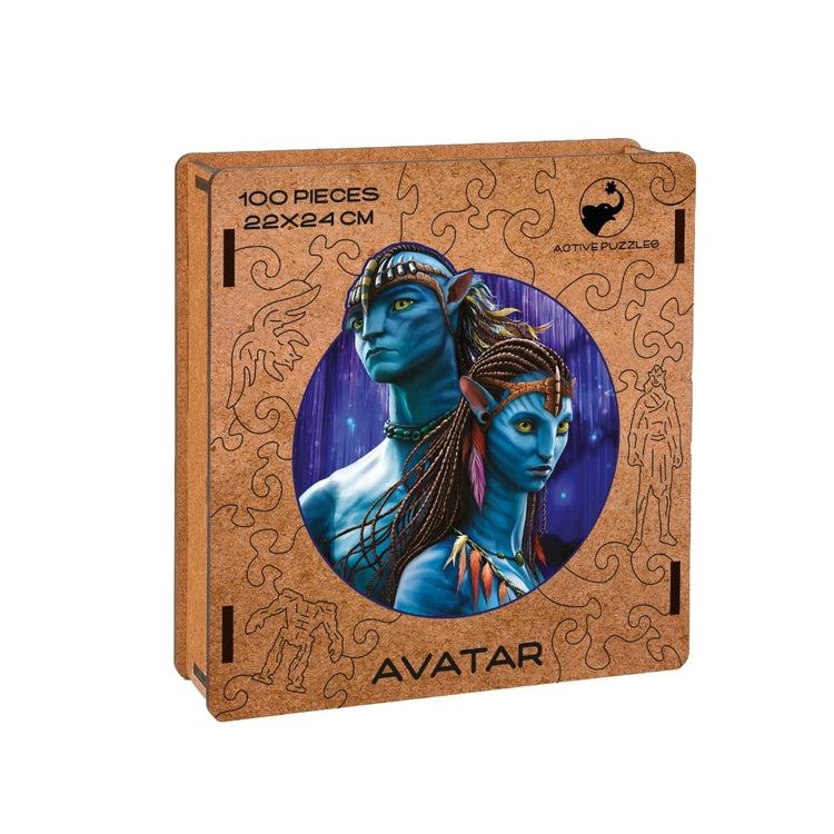 avatar wooden puzzle box