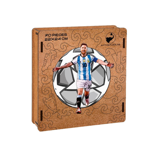 Soccer Stars Player 4 Wooden Puzzle Active Puzzles