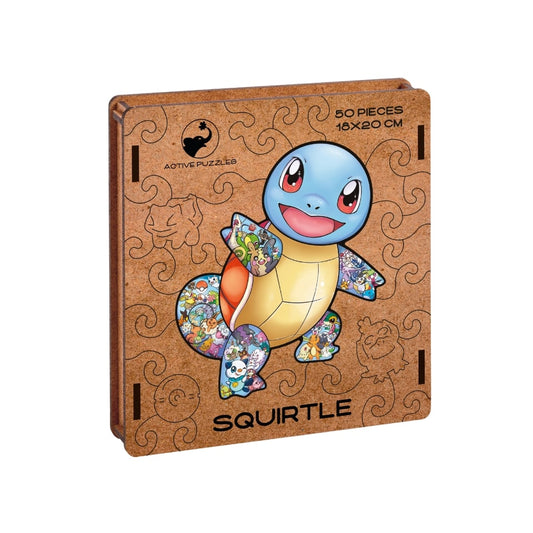 Squirtle Wooden Puzzle | Squirtle Jigsaw Puzzle Active Puzzles