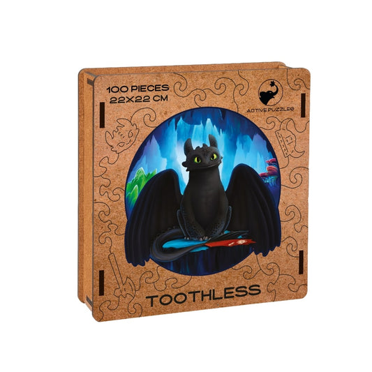 Toothless Wooden Puzzle Active Puzzles
