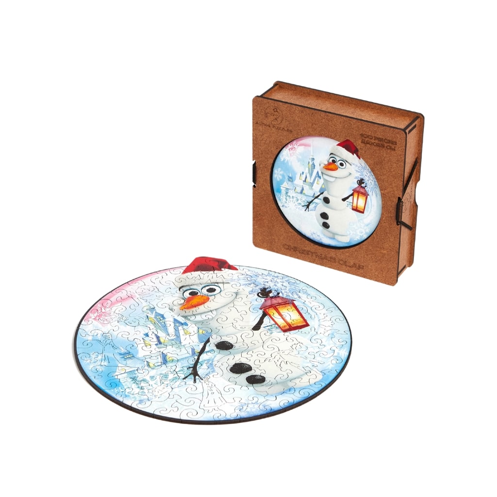 Inspired by Olaf Wooden Puzzle | Olaf Jigsaw Puzzle Active Puzzles