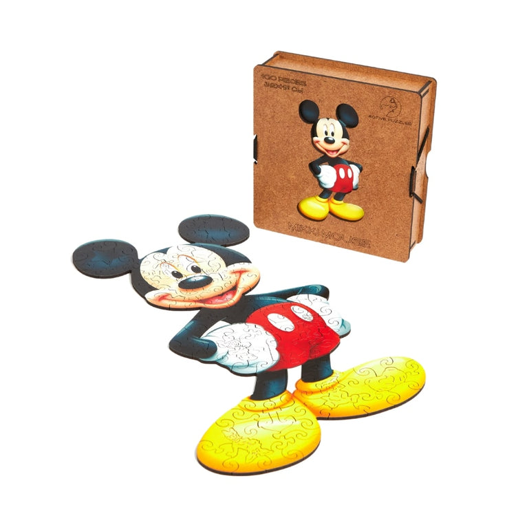 Mickey Mouse Jigsaw Puzzle unboxing view