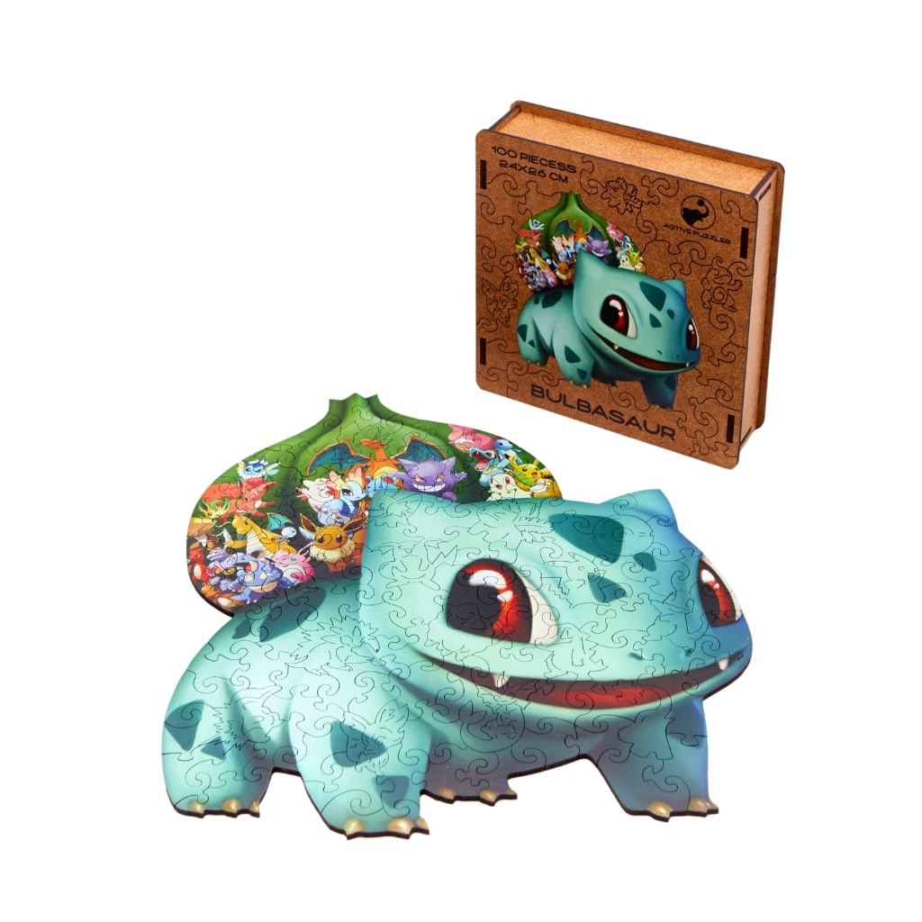 Bulbasaur Jigsaw Puzzle Unboxing view