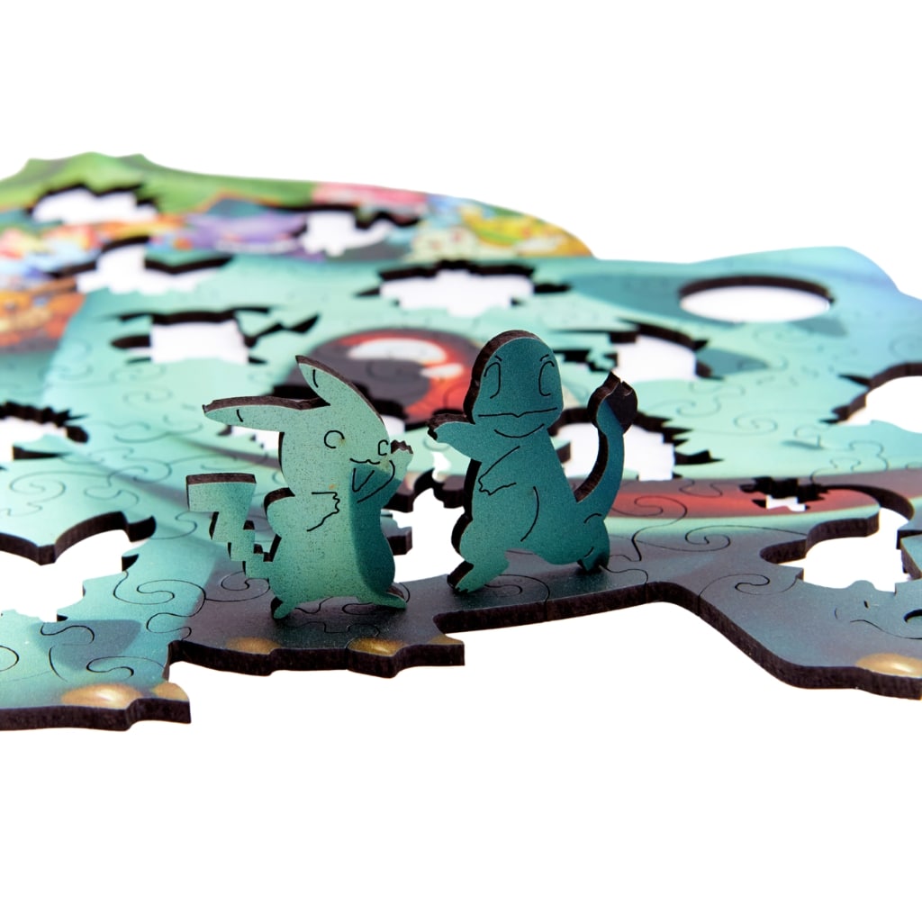 Bulbasaur Wooden Puzzle detailed view