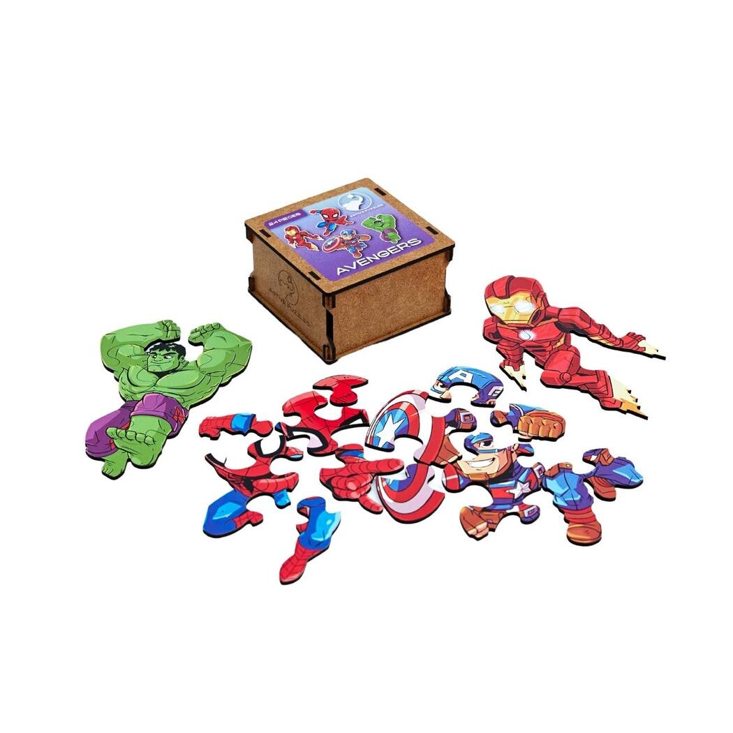 Avengers Wooden Puzzle | Avengers Jigsaw Puzzle Active Puzzles
