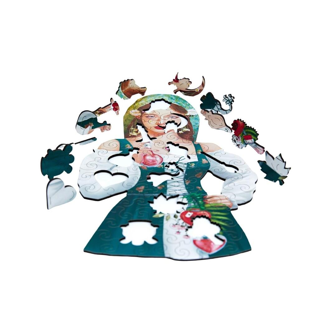 Love Witch Wooden Puzzle missing pieces