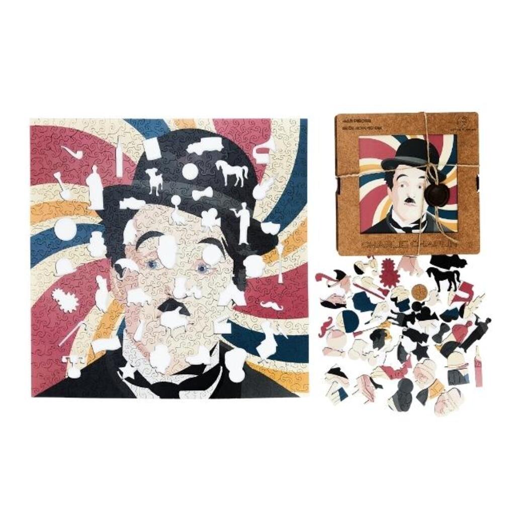 Chaplin Wooden Puzzle | Wooden Puzzle For Kids Active Puzzles