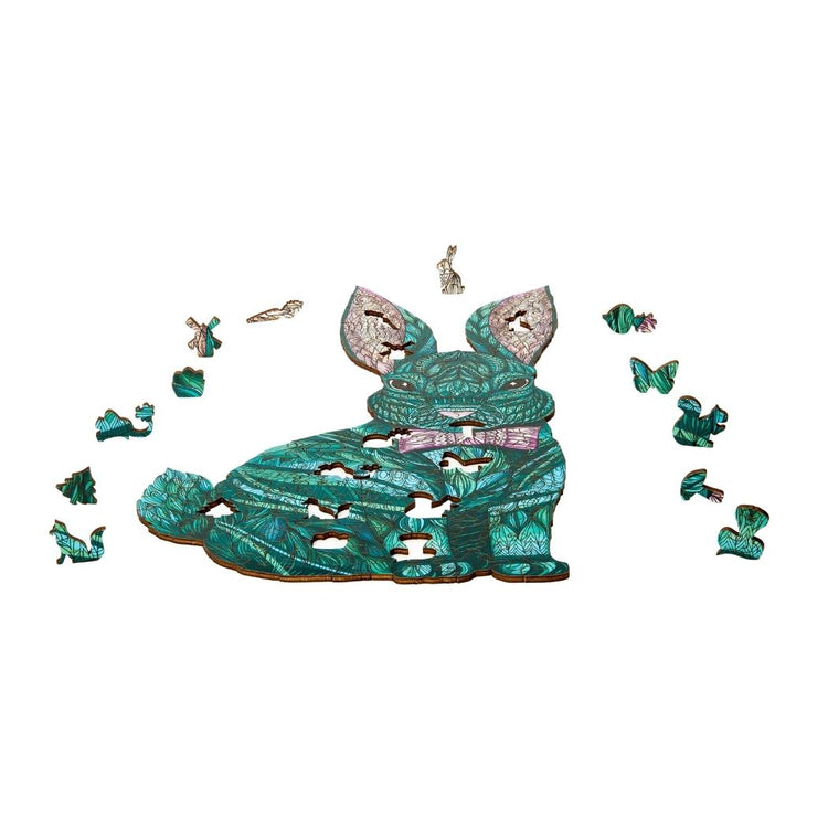 Mint Rabbit Wooden Puzzle for adults 42 x 25 cm 200 pieces