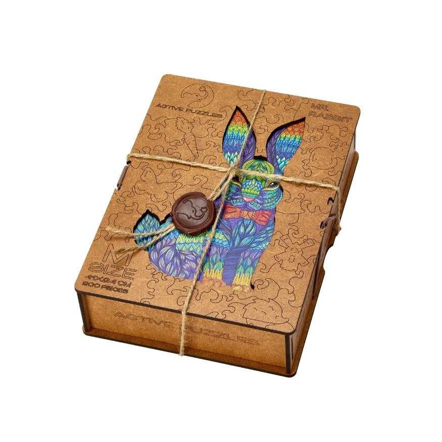 Horizontal Rabbit And Wooden Puzzles
