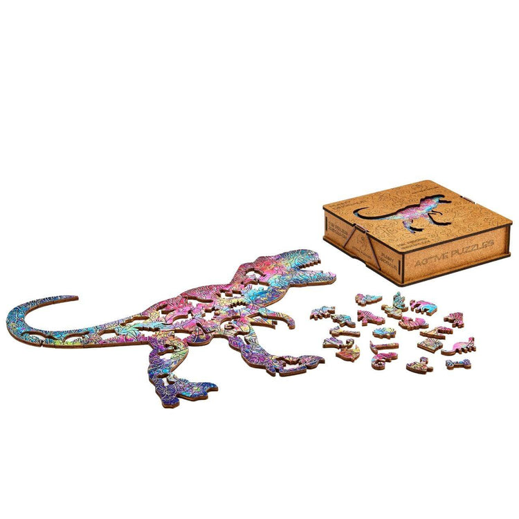 Dinosaur Puzzle Jigsaw Puzzle for children unboxing view