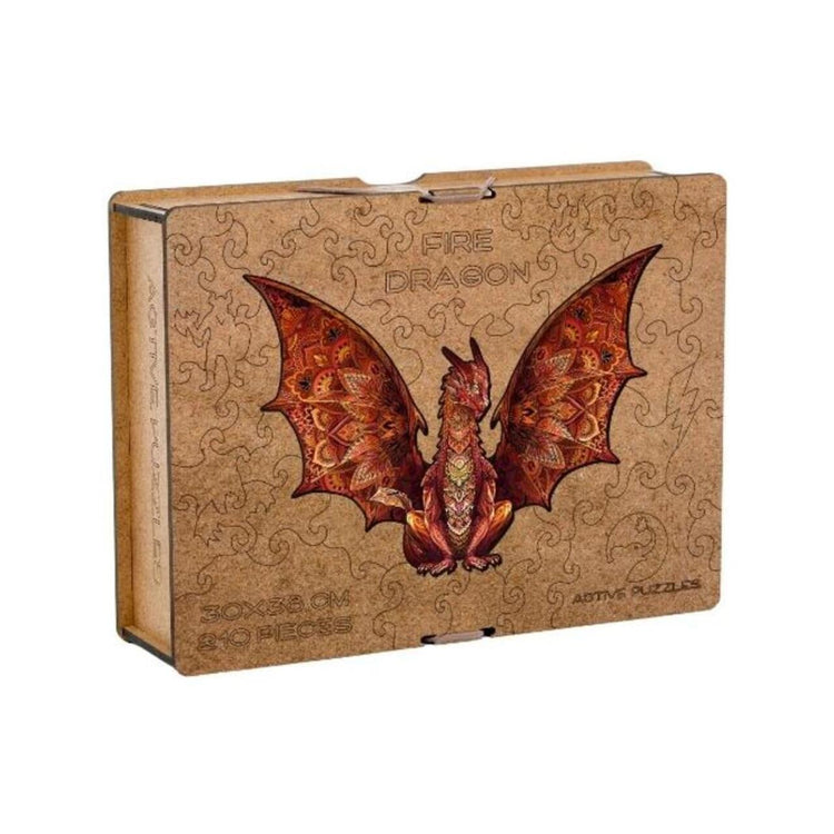 Fire Dragon Wooden Puzzle