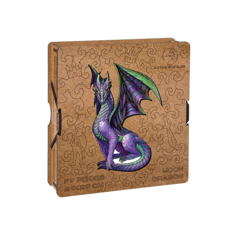 Dragon Wooden Puzzle unboxing view