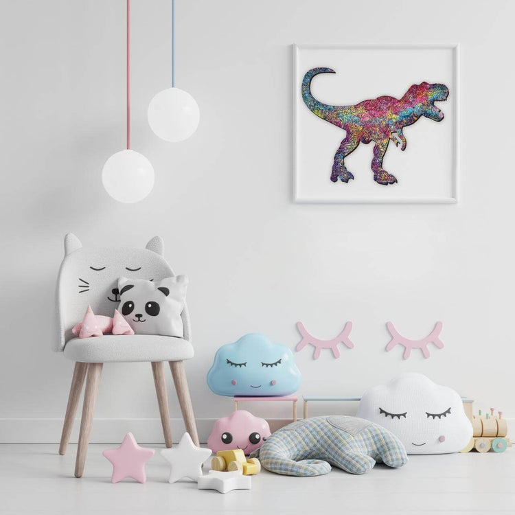 Dinosaur Puzzle Jigsaw Puzzle for children in a kid´s room