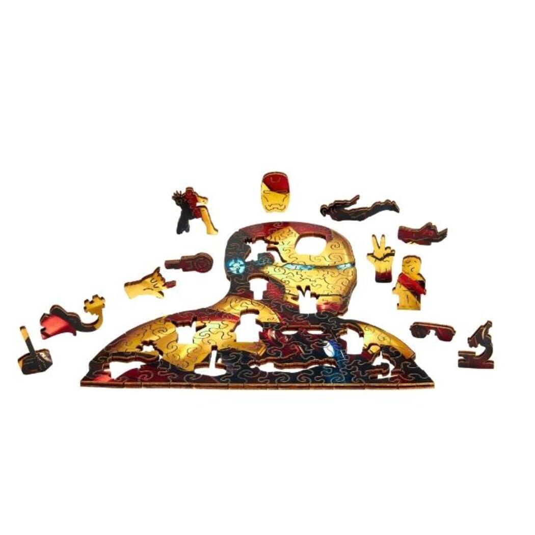ironman wooden puzzle missing parts