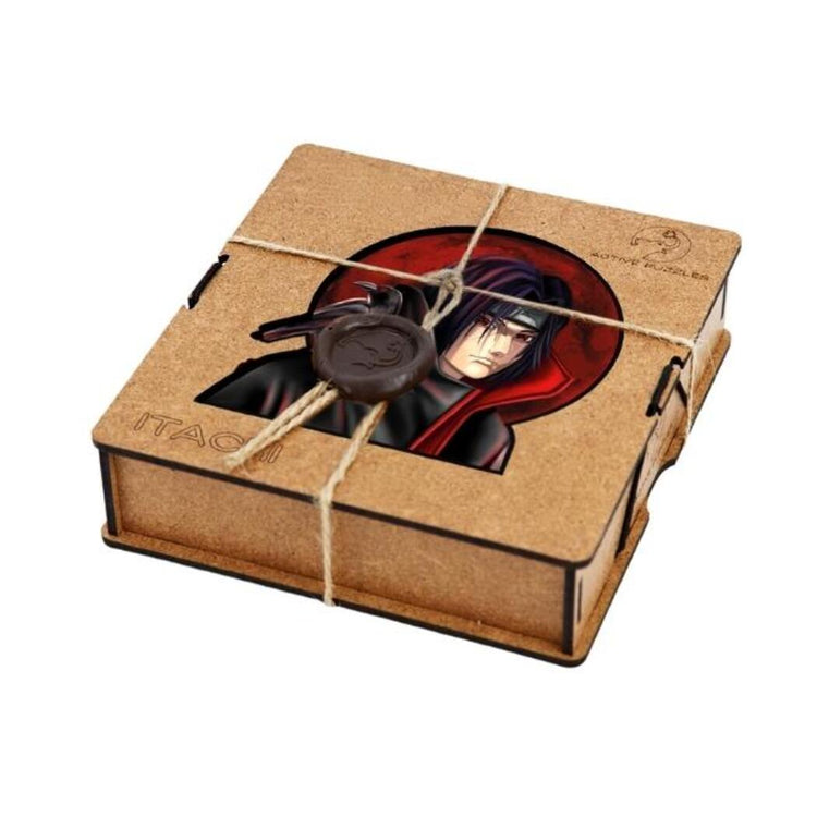 itachi wooden puzzle packaging